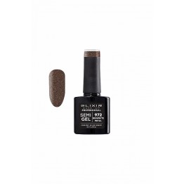 Ημιμόνιμο βερνίκι ELIXIR SEMIGEL 972 graphite metal 8ml
